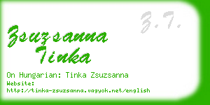 zsuzsanna tinka business card